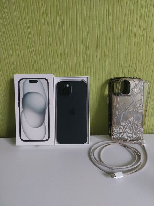 iPhone 15 + pełny zestaw