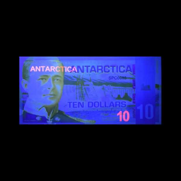 Kolekcjonerski Zestaw 6 Banknotów Antarktyda UNC UV prezent