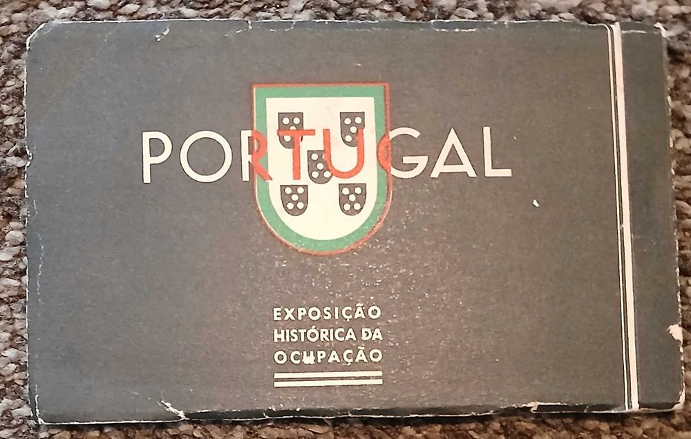 12 postais  -"Portugal - Expo. Hist. da Ocupação" - des. Eduardo Malta