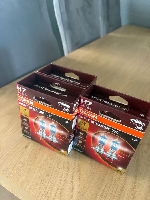 Żarówki H7 firmy OSRAM