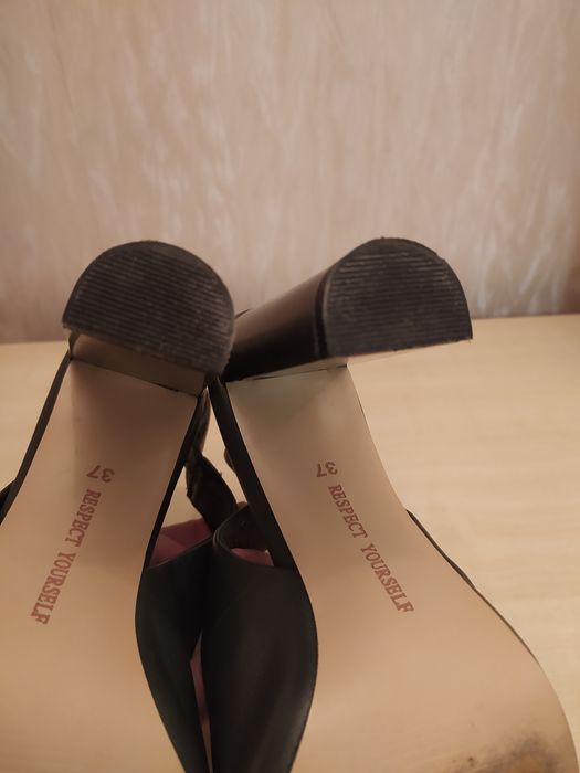 Туфлі/босоніжки Respect, 37 розмір, ШКІРА натуральна