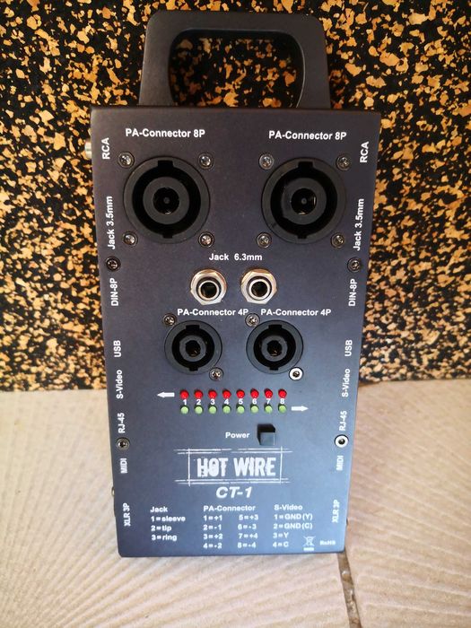 Testador de Cabos Hot Fire CT1 ( novo )