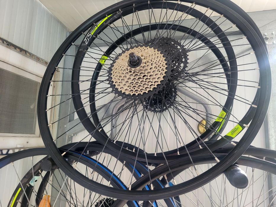 Varias rodas de bicicleta btt