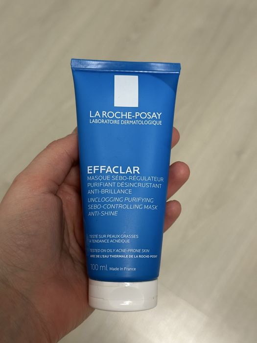 La Roche-Posay Effaclar маска для обличчя, 100 мл. Стан майже новий (використана декілька раз), для жирної та проблемної шкіри.