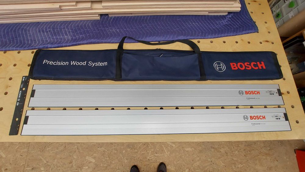 Serra GKT 55 GCE Bosch Professional + grampos Bosch FSN KZW