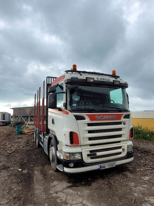 Samochód ciężarowy Scania R500