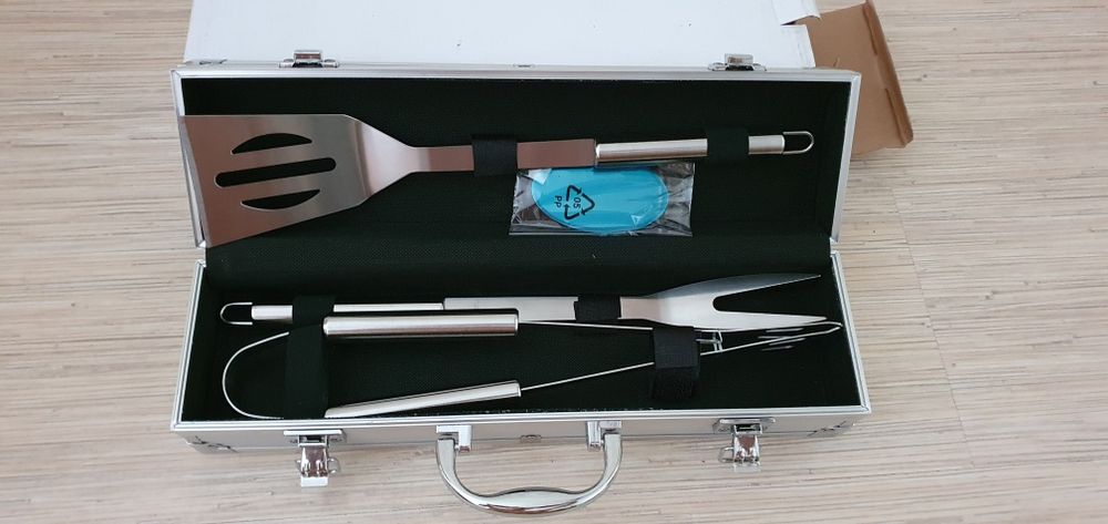 Набор для гриля мангала барбекю BBQ в кейсе