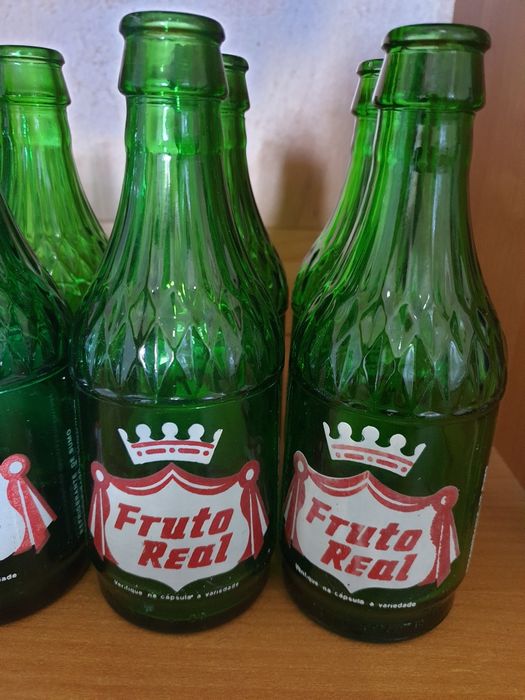 FRUTO REAL Garrafas pirogravadas