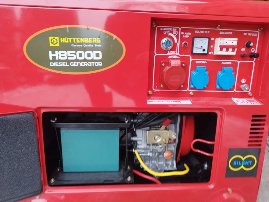 Agregat pradotwórczy Huttenberg H8500D diesel generator