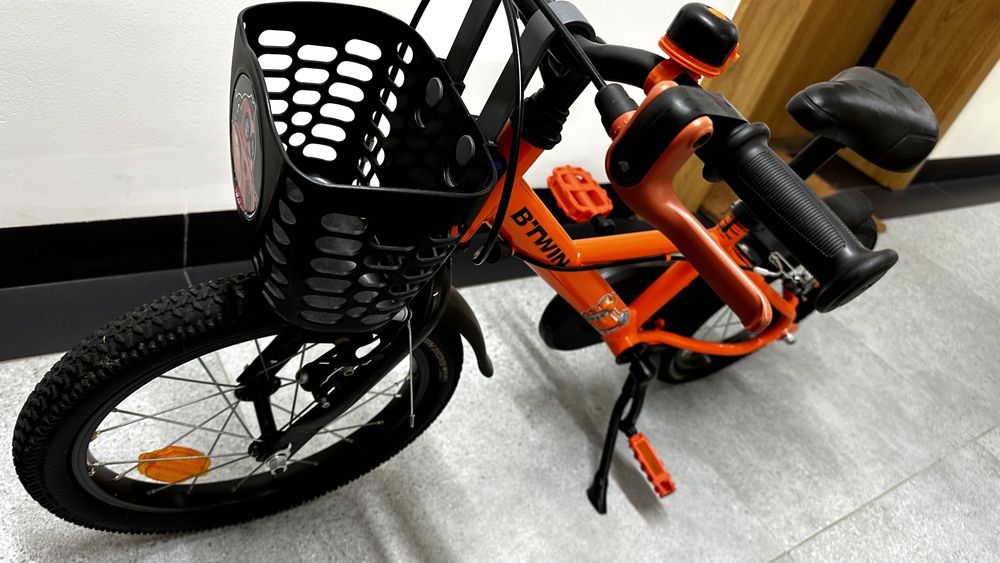 Rower dziecięcy 16 cali na sprzedaż -BTWIN Robot 500 [dobry stan]