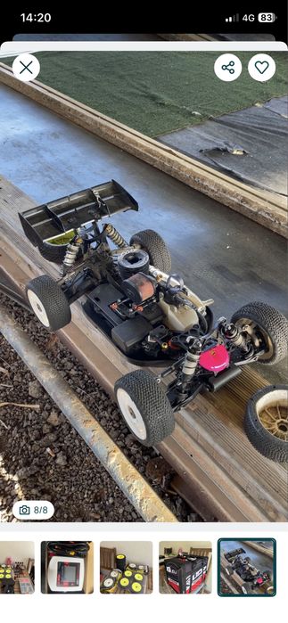 Carro rc escala 1/8