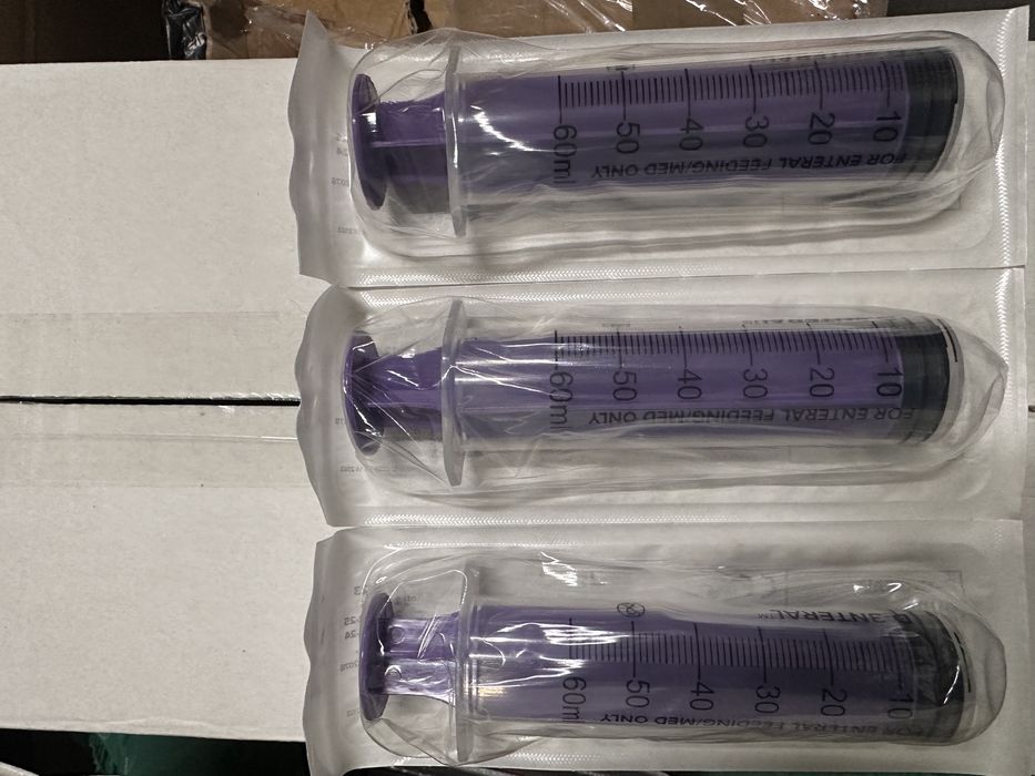 Strzykawki do zywienia dojelitowego enfit 60ml