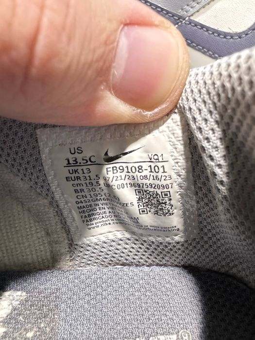 Кросівки Nike Dunk Low 31.5 розмір