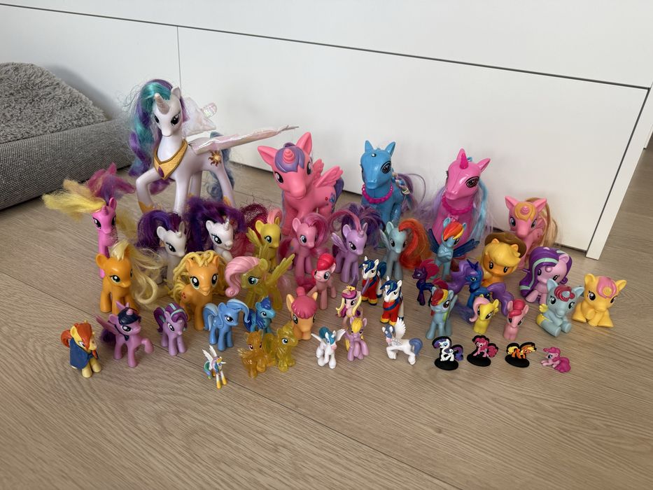 Duży zestaw kucyków Pony