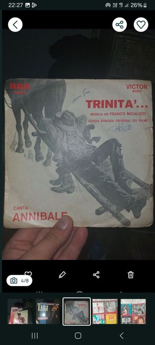 Discos de vinil conjunto de colecção  vários artistas