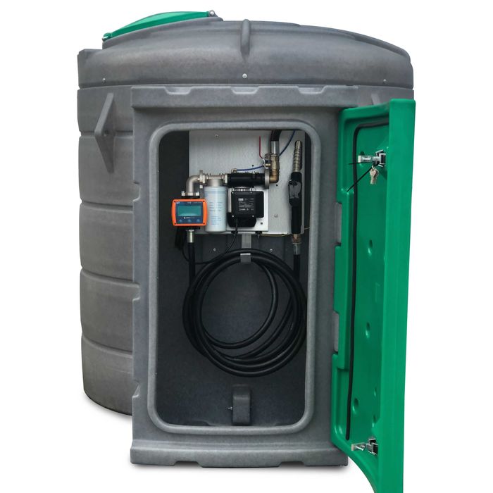 Zbiornik dwupłaszczowy JFC 2500l Fuelstation na olej napędowy