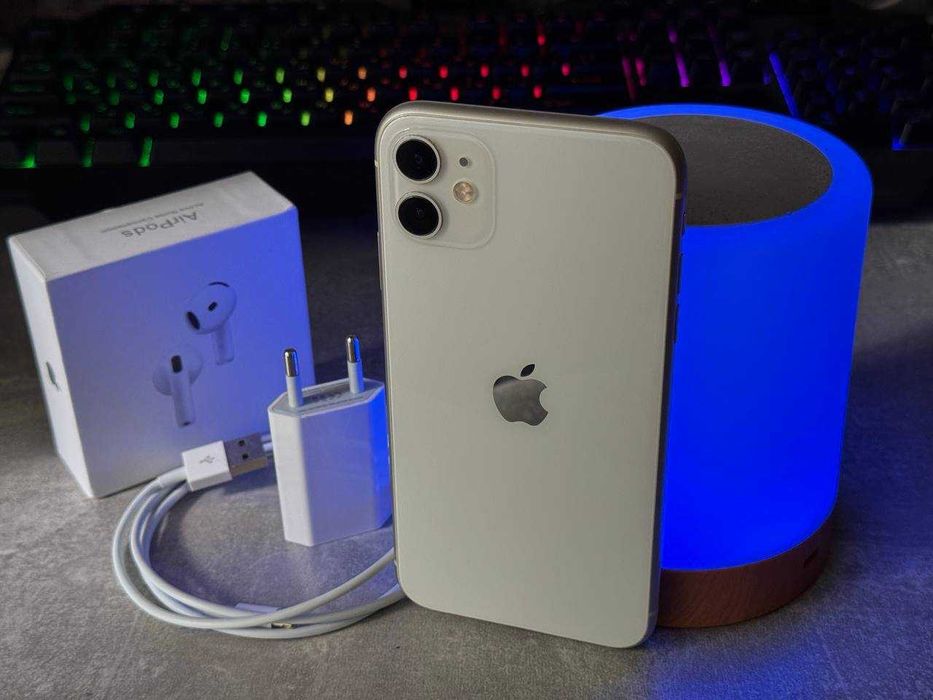 iPhone 11 White  256 gb 100% батарея