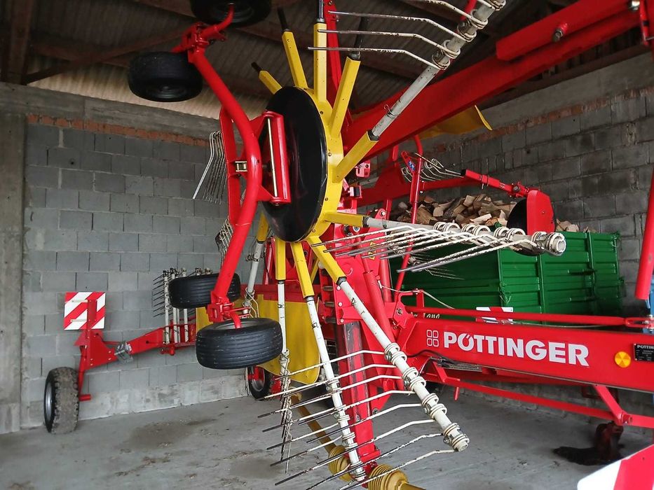 Zgrabiarka karuzelowa Pöttinger Top 801A , Krone Swadro , Claas Liner