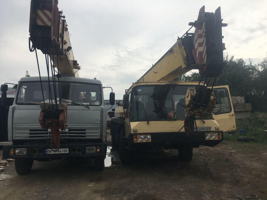 Оренда послуги Автокранів