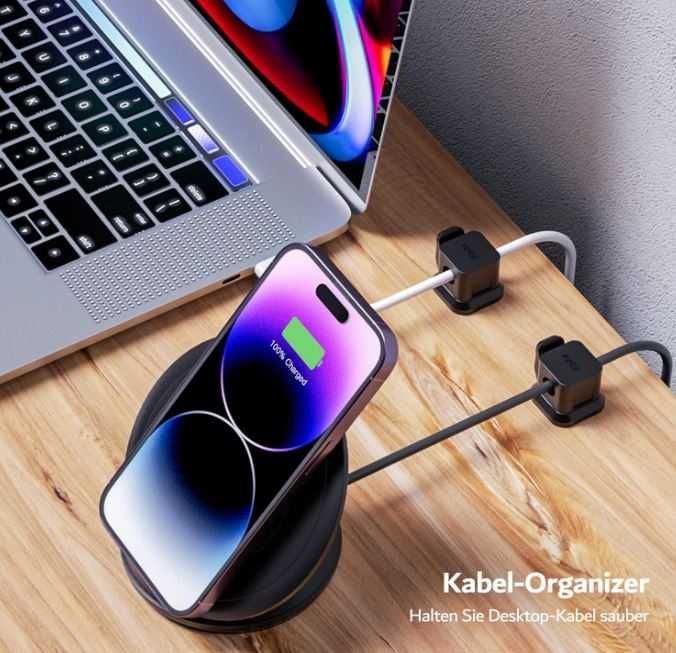 6x Pzoz Organizer Uchwyt Przylepny Na Kable