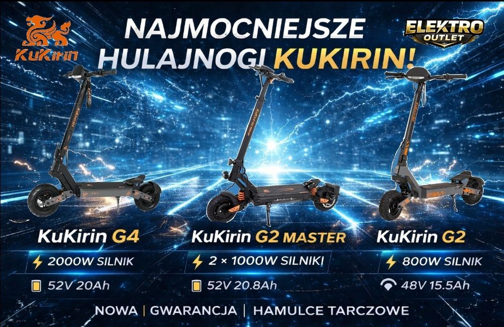 Kukirin G2 Nowa dostępne od ręki!!!