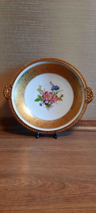 Большое винтажное праздничное блюдо Rosenthal 1950 г. Смотрите все мои объявления!