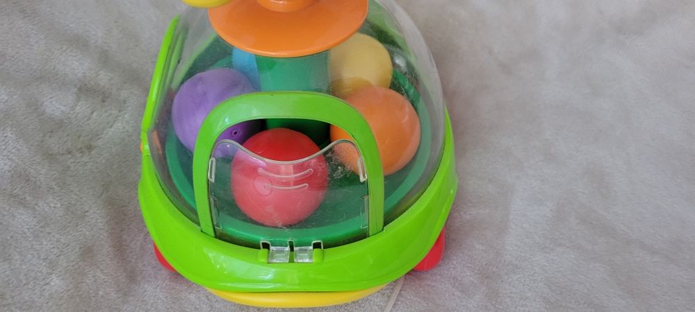 Liczący żółw Smily Play z piłeczkami, zabawka edykacyjna