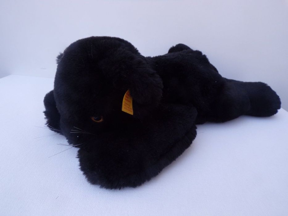 Peluche Steiff Pantera 5370/28 Comprimento 42 cm
