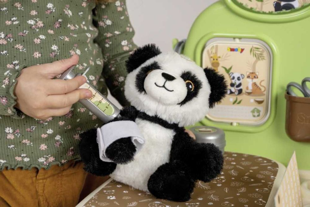 Ігровий набір Smoby Центр для догляду за тваринами з пандою (340406)