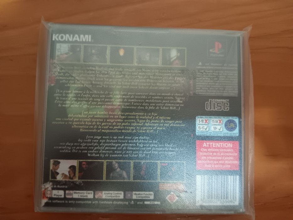 Jogo ps1 Silent Hill