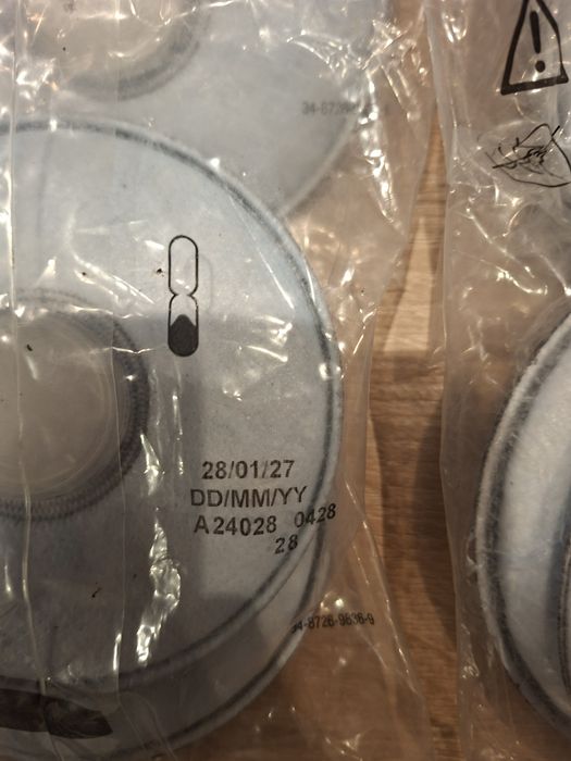 Filtry 3M 2138 NOWE  -  48 kompletów.