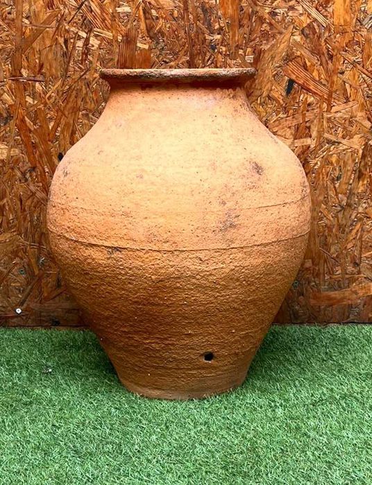 talha em barro antiga, pote em terracota