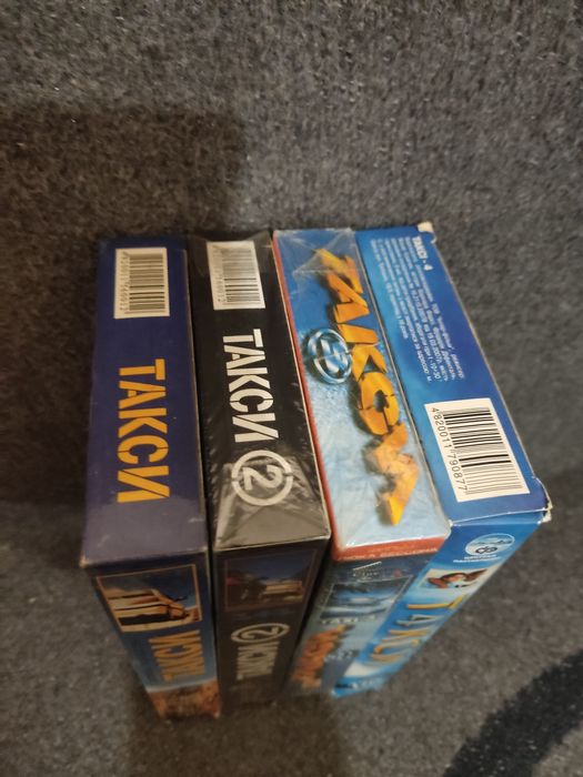 Продам видеокассеты Такси 1-4 VHS Відеокасети