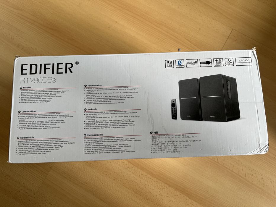Edifier R1280DBs kolor drewniany