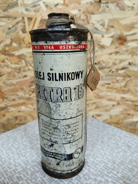 Puszka po oleju silnikowym Extra