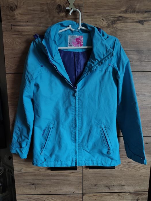 Chillin S 36 kurtka wiatrówka przeciwdeszczowa błękitna