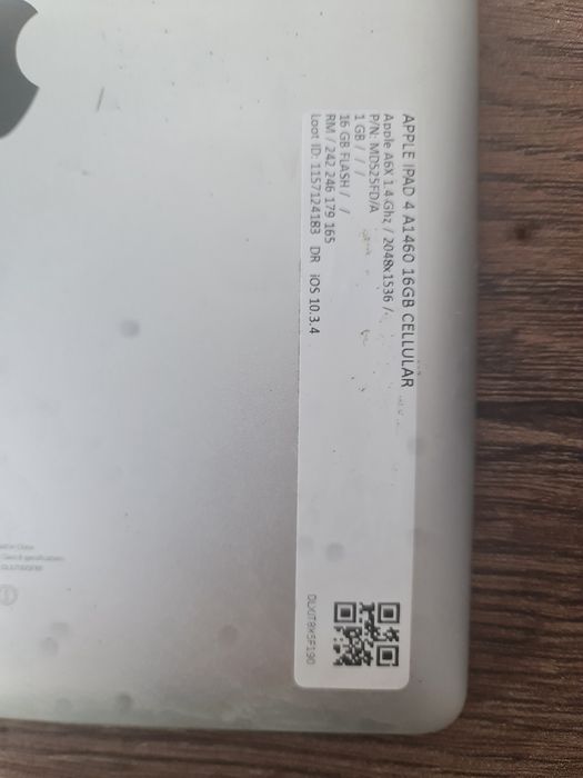 Apple ipad 4  uzywany