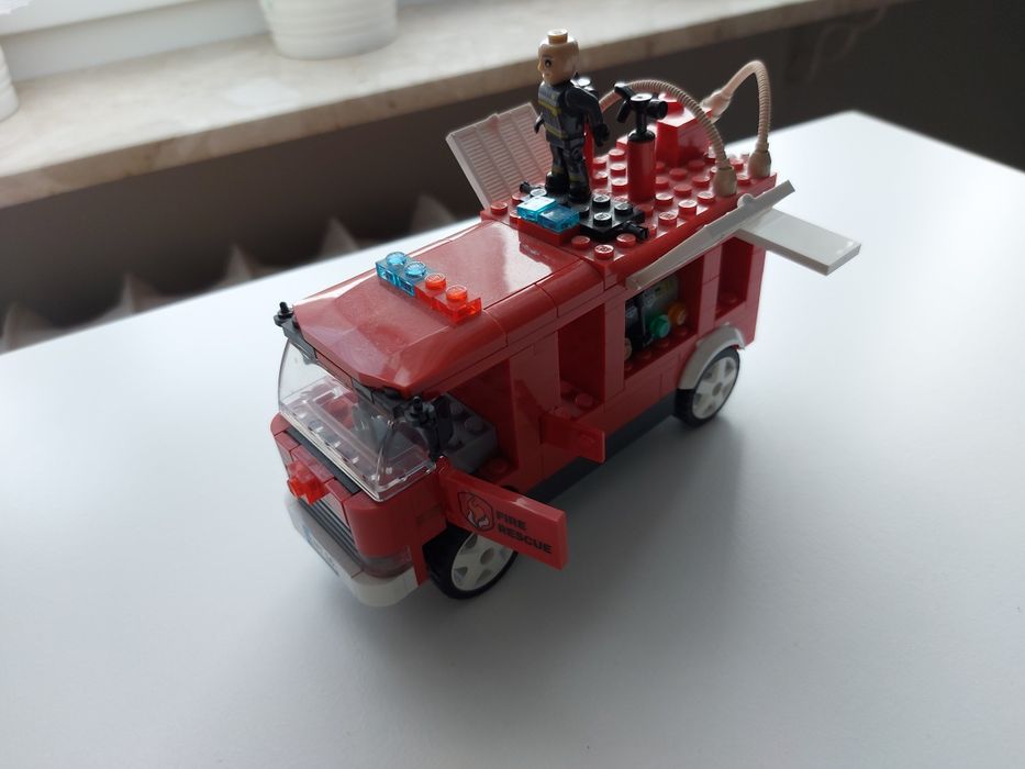 Straż pożarna klocki lego