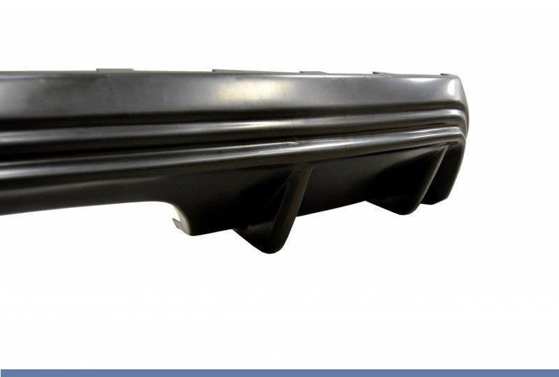 DIFUSOR TRASEIRO FORD FOCUS MK3 2015-2018 PRETO ABS