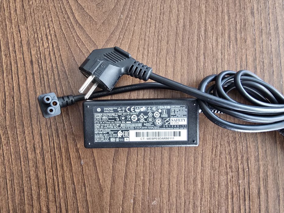 Carregador HP 65w Ponta Azul