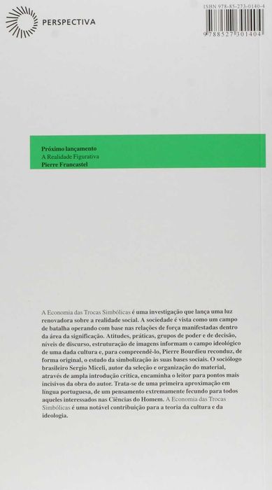 A economia das trocas simbolicas de Pierre bourdieu