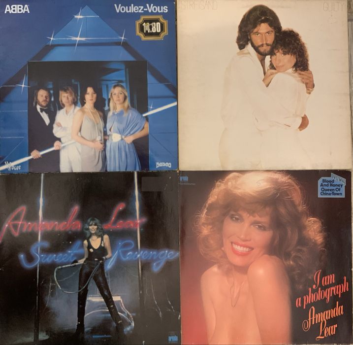Винил/ пластинка Amanda Lear, Barbra Strisand, ABBA
