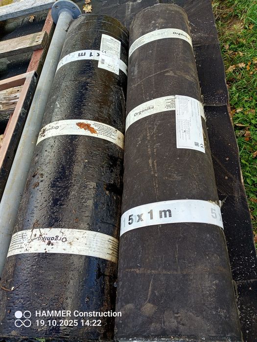 Sprzedam dwie rolki papy