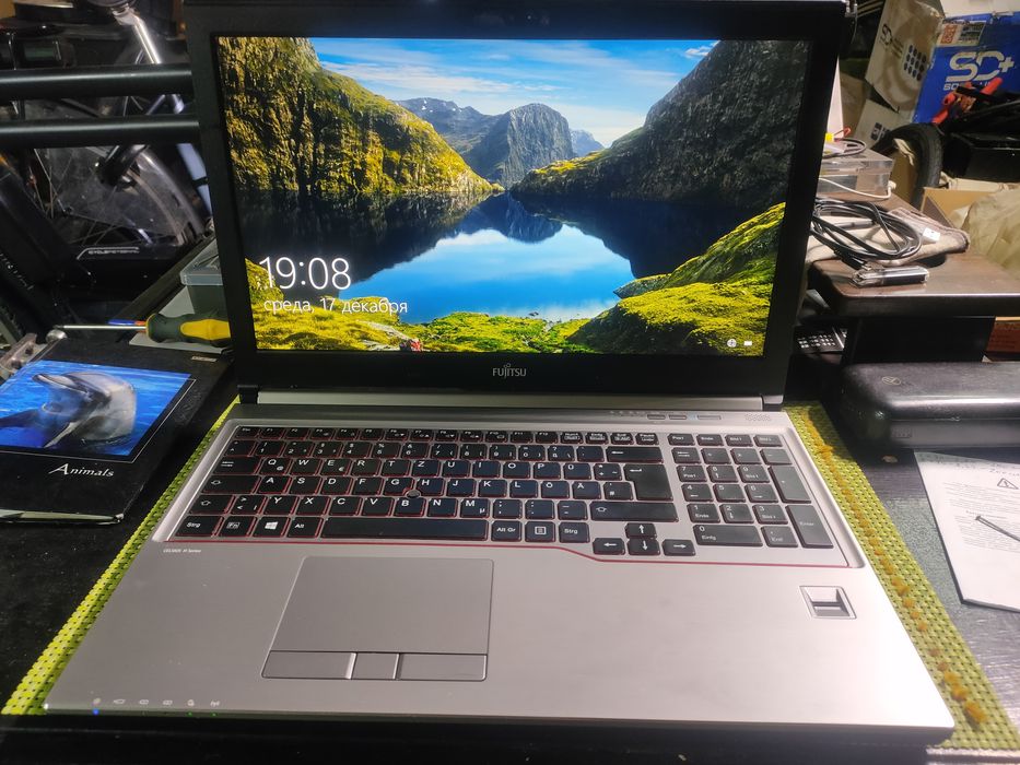 Ноутбук fujitsu celsius h760