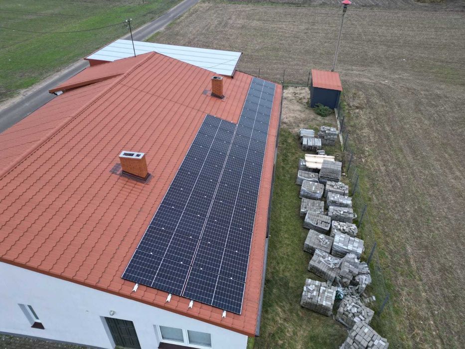 Fotowoltaika 10 kWp z magazynem 15 kWh.