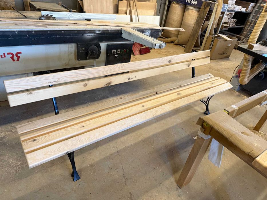 Deski, deska 8x5x2.4m , kantówki na ławkę, stolik - suche