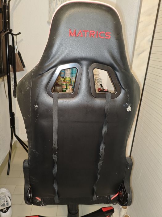 Cadeira Gamer Matrics vermelha