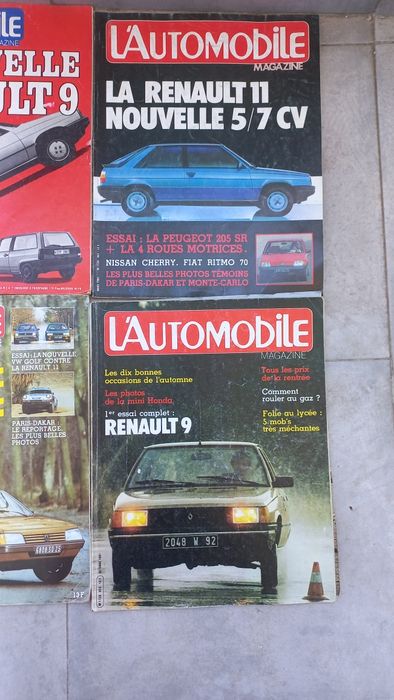 Revistas L'automobile antigas