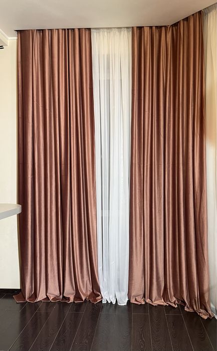 Шторы  Бархат, блекаут.