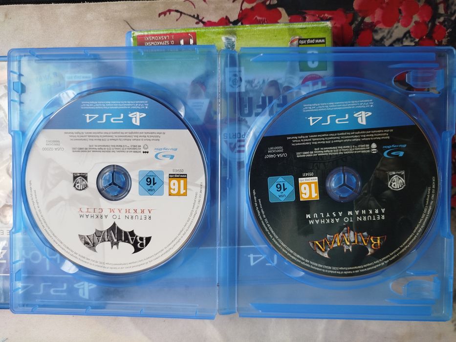 Диски для пс4 Mad Max, Batman, fifa 16, Horizon zero dawn